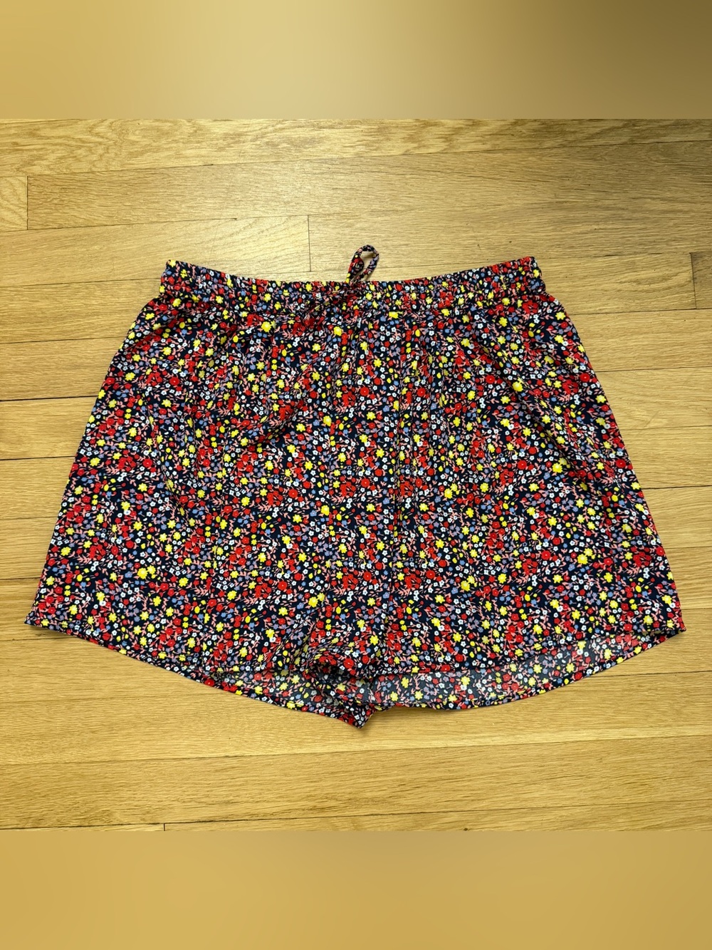 J.Crew Mercantile Floral Drawstring Shorts – Size Small